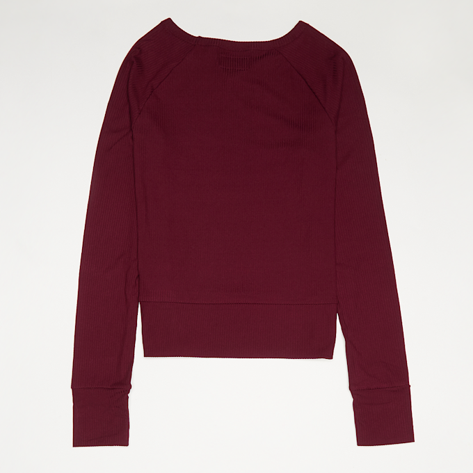 Converse Long Sleeve Cardigan Knit Top weiß 23795 2