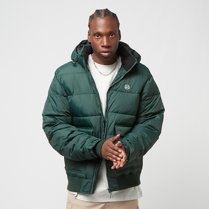 K1X Hooded Eco Down Jacket verde 24142 1