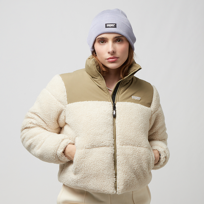 SNIPES Woven Label Basic Logo Beanie roze 24629 4