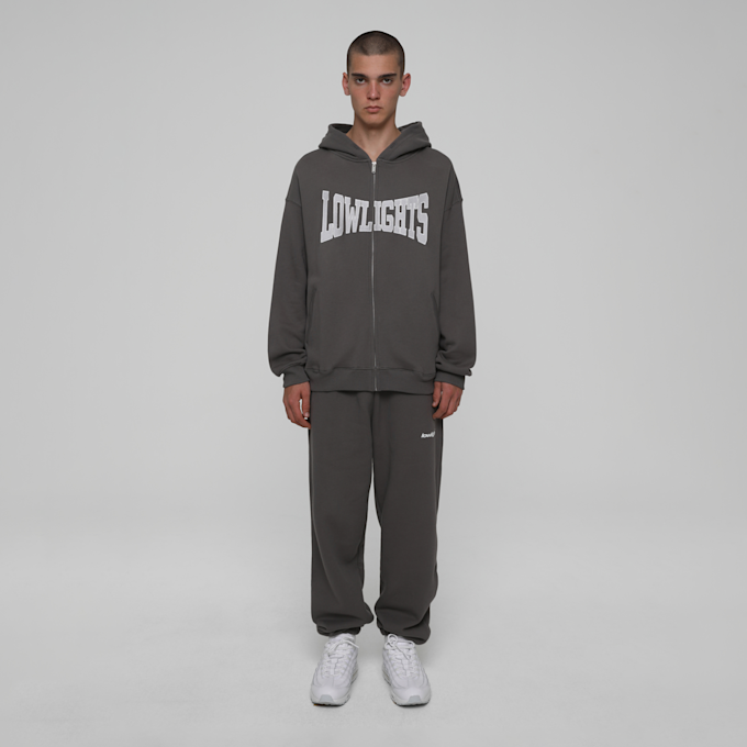 Low Lights Studios Boxer Zip-Hoodie Grau 24679 4