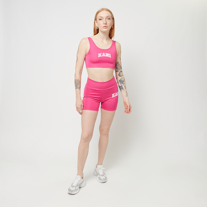 Karl Kani Small Serif Bustier Top Pink 24697 4