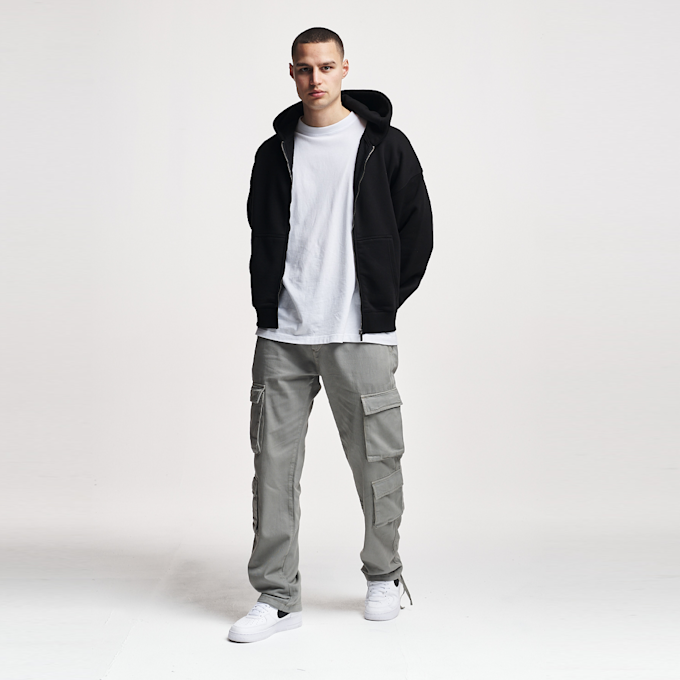 2Y STUDIOS Kiran 4-Pocket Cargo cinzento 24762 5
