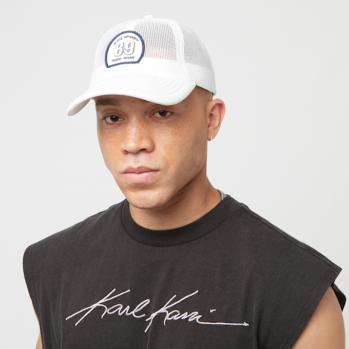 Karl Kani Sport Mesh Trucker Cap Bianco 24955 5