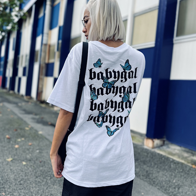 Miss Tee Babygal Tee Weiß 24967 6