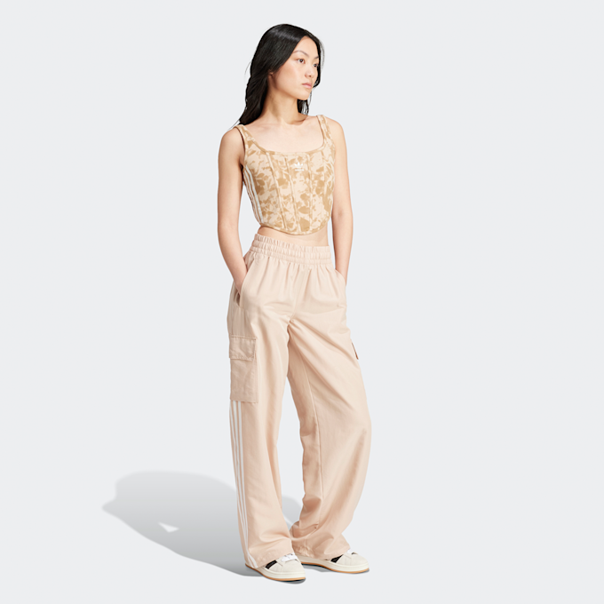 adidas Originals 3-Streifen Corset Top Cargo Gorp Core Pack beige 28203 5