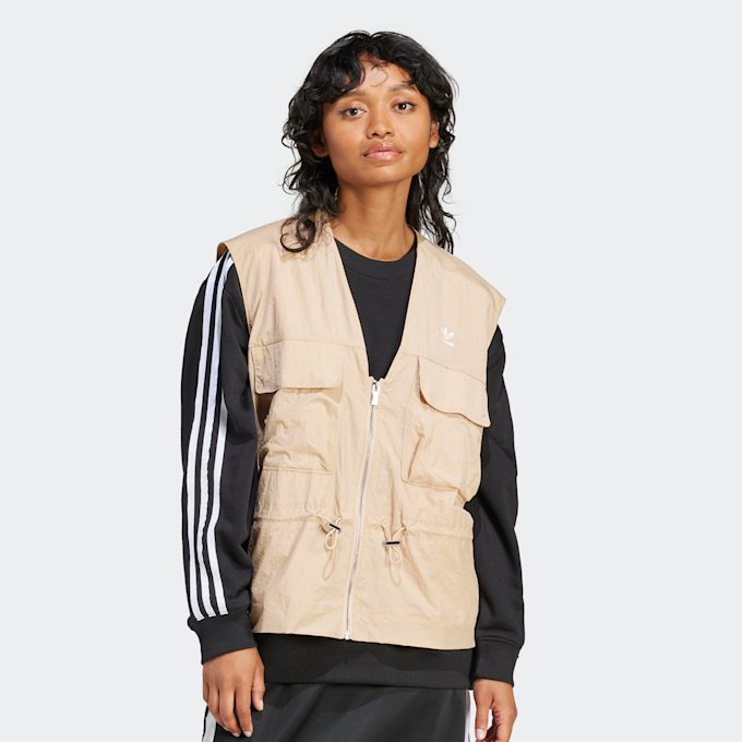 adidas Originals 3-Stripes Weste Gorp Core Pack bege 28207 1