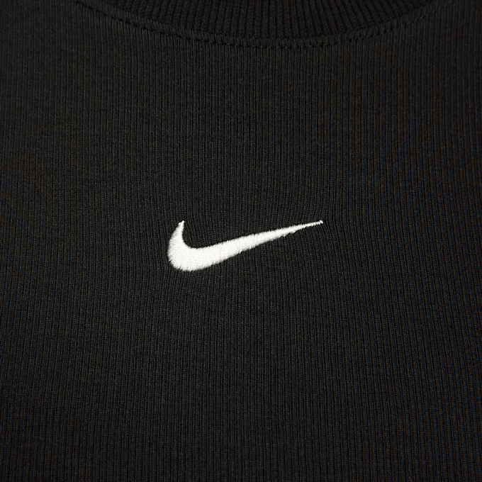 Nike   Sportswear Essentials Rib Crop Tanktop negro 28233 4