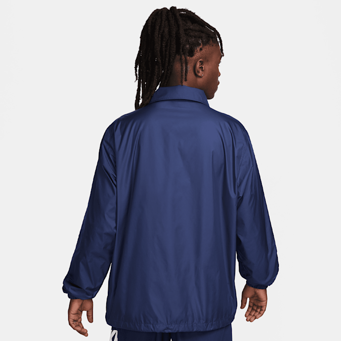 Nike Club Coaches Jacket blau 28236 2