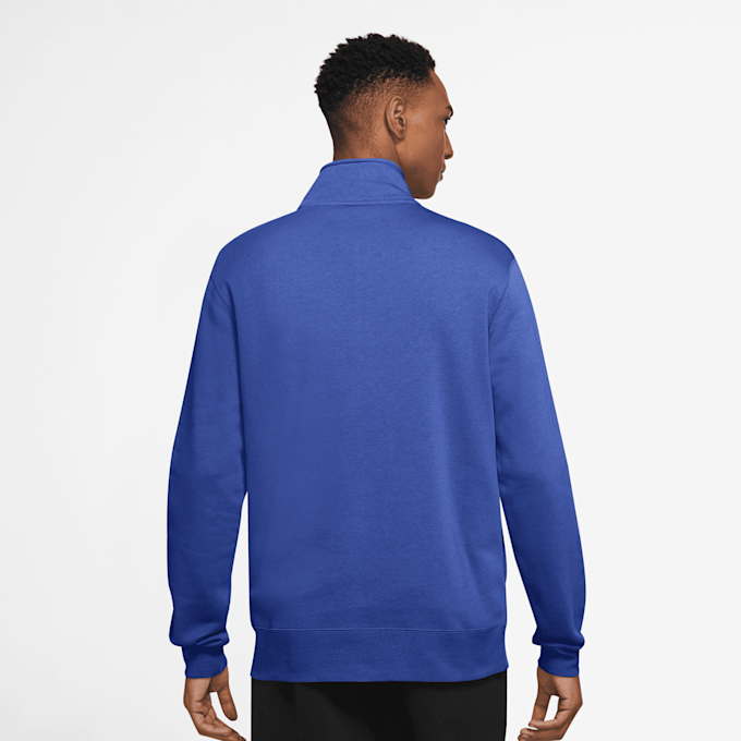 Nike   Sportswear Club Half-Zip Top bleu 28351 2