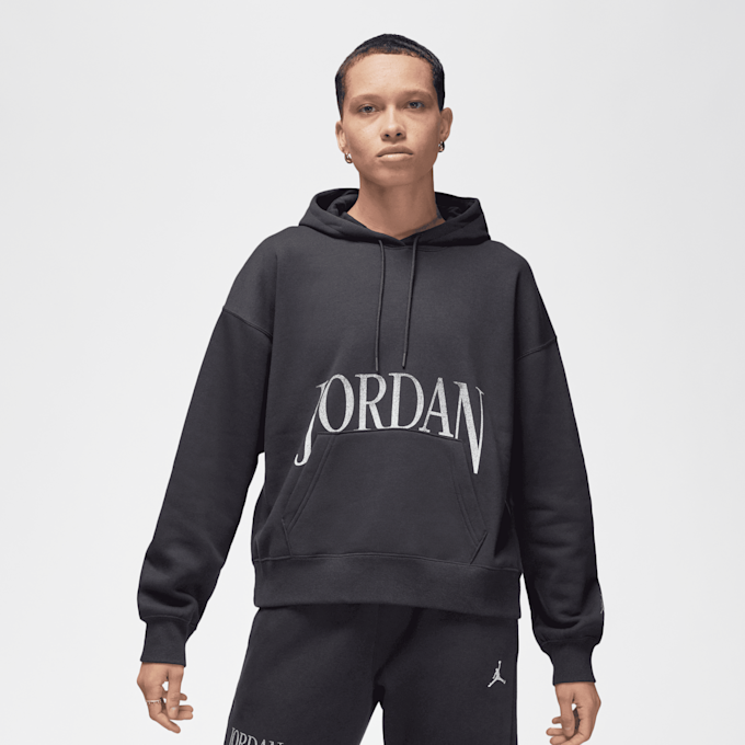 Jordan Brooklyn Fleece Hoodie preto 28393 1