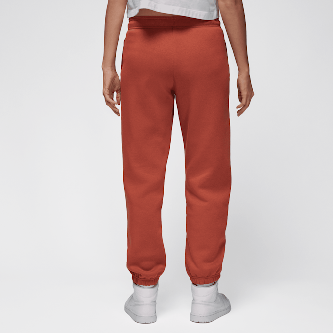 Jordan Brooklyn Fleece Pant Orange 28401 2