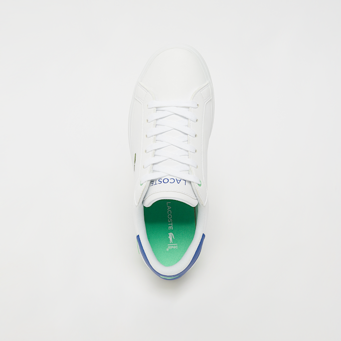 Lacoste Powercourt 124 1 SUJ (GS) weiß 28626 5