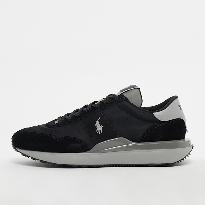 Polo Ralph Lauren Train 89 Suede-Paneled Sneaker schwarz 28795 1