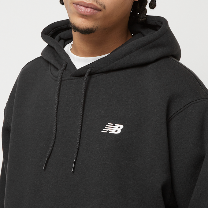 New Balance Small Logo Brushed Hoodie nero 28876 3