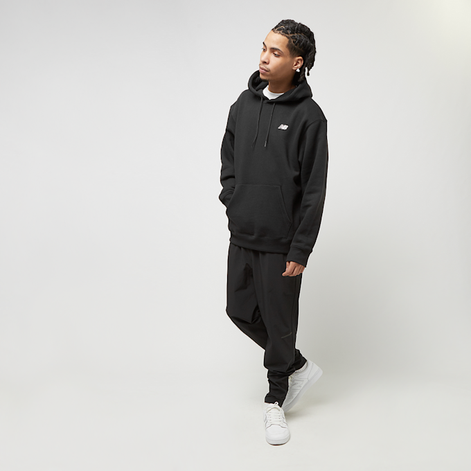 New Balance Small Logo Brushed Hoodie czarny 28876 4