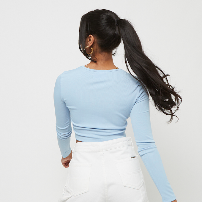 Sixth June Jewelery Crop Top Blau 28910 2