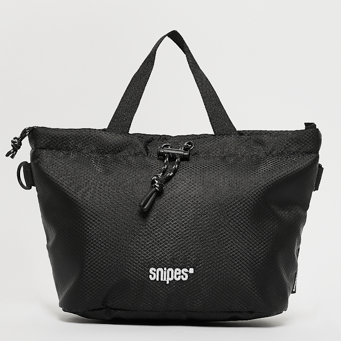 SNIPES Basic Logo Ripstop Pouch Bag Nero 28956 1