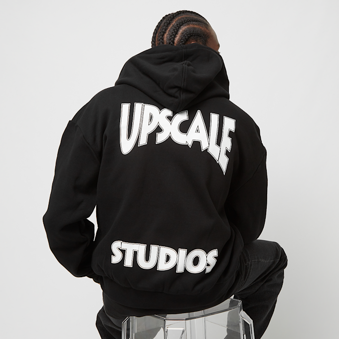 Upscale by Mister Tee Upscale Studios Ultra Heavy Oversize Zip Jacket Schwarz 29065 1