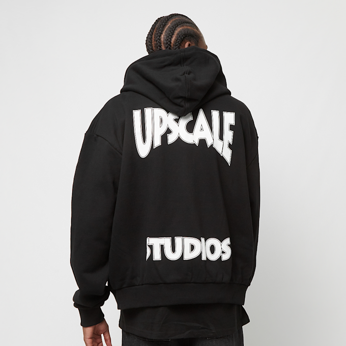 Upscale by Mister Tee Upscale Studios Ultra Heavy Oversize Zip Jacket Schwarz 29065 4