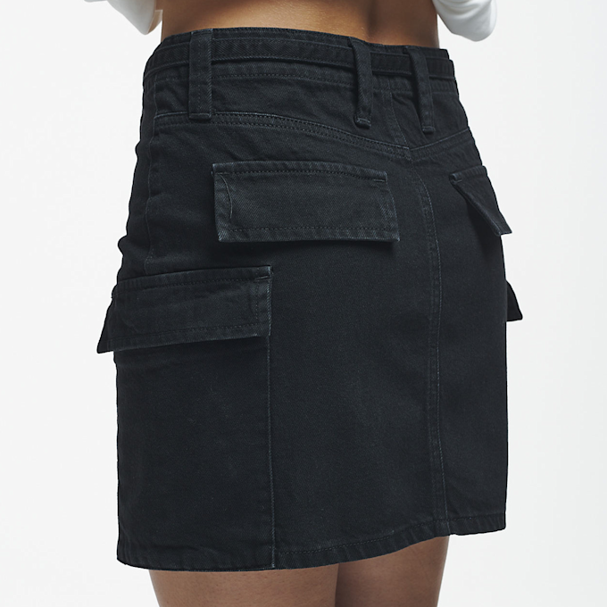 2Y STUDIOS Nisha Pocket Skirt zwart 29123 4