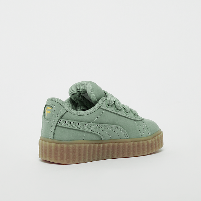 PUMA Creeper Phatty Nubuck AC Inf Crianças Pequena verde 29142 3