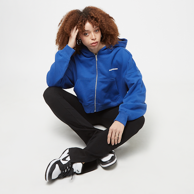 Pegador Marla Cropped Zip Hoodie azul 29319 4