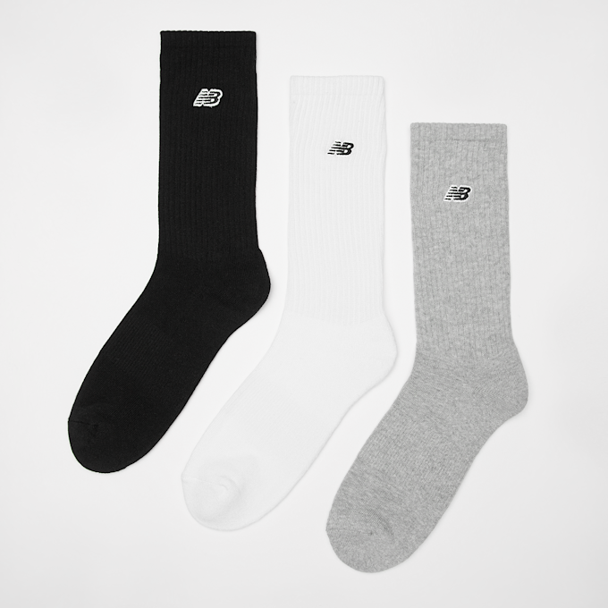 New Balance 3 PACK - Essential Cushioned Crew Socks wielokolorowy 29358 1