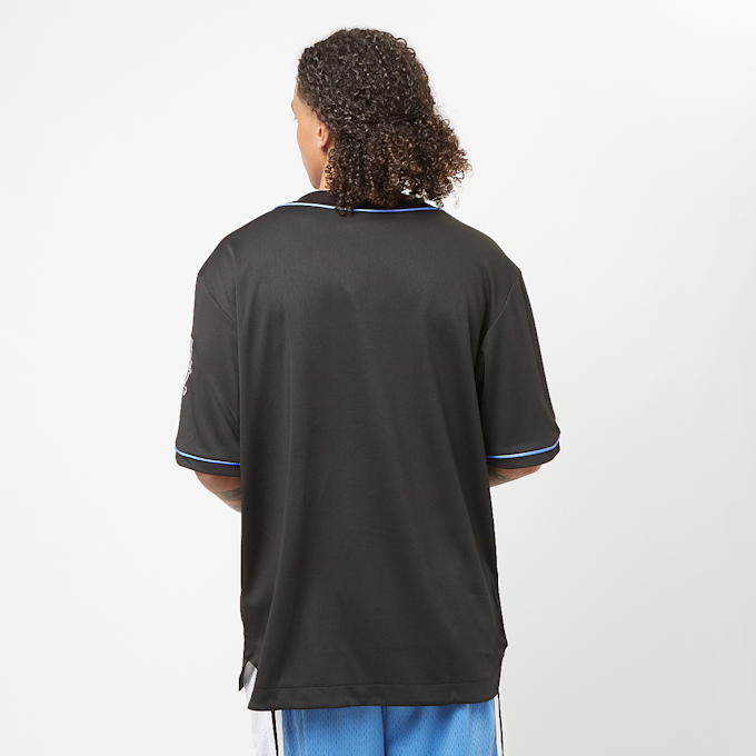 FUBU College Mesh Baseball Jersey negro 30139 2