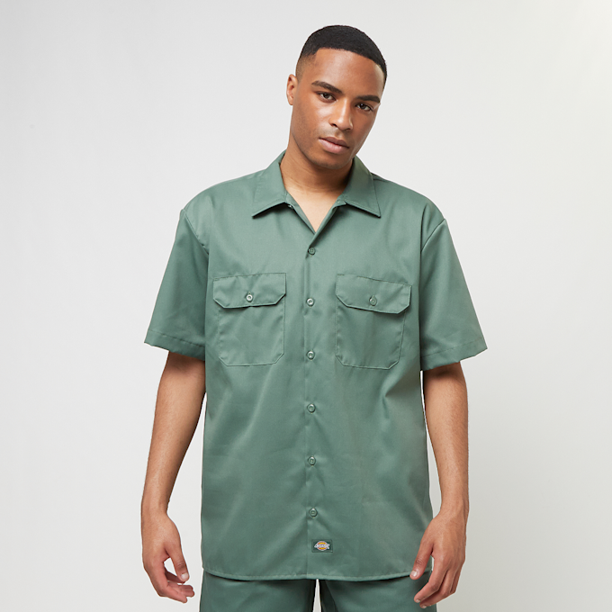 Dickies Work Shortsleeve Shirt Rec verde 30662 1