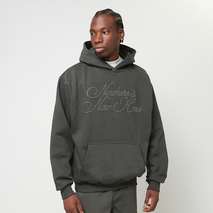 Karl Kani OG Rhinestone Oversized Hoodie grigio 30695 1