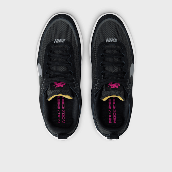 Nike SB Skateboard Burnside (GS) negro 30935 6