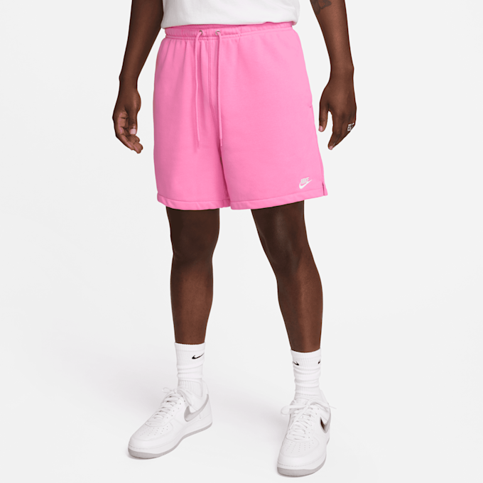 Nike Club Flow French Terry Shorts rosa 31243 1