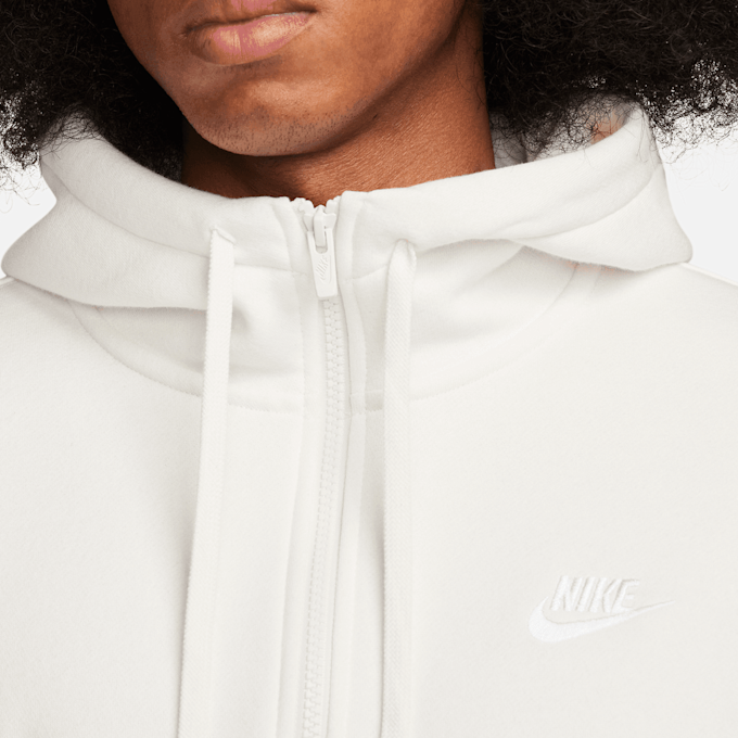 Nike   Sportswear Club Hoodie Full zip BB blanco 31337 5