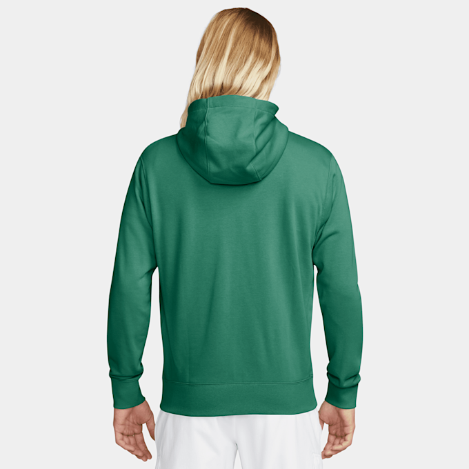 Nike   Sportswear Club Hoodie Full zip French terry verde 31339 2