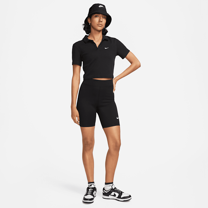 Nike Sportswear Classics High-Rise 8in Biker-Shorts schwarz 31491 5