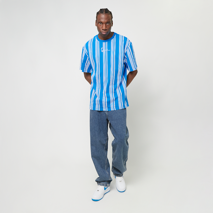 Karl Kani Small Signature Striped Tee blauw 31821 4