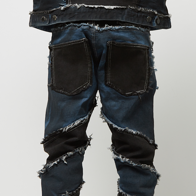 First Row Premium Cut & Sewn Stack blau 32179 4