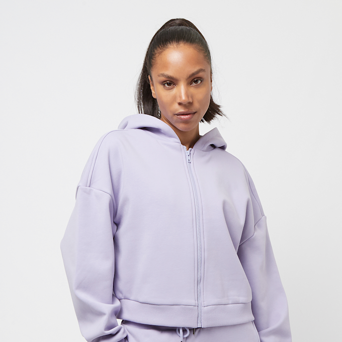 Urban Classics Cozy Short Zip Hoody lila 32265 1