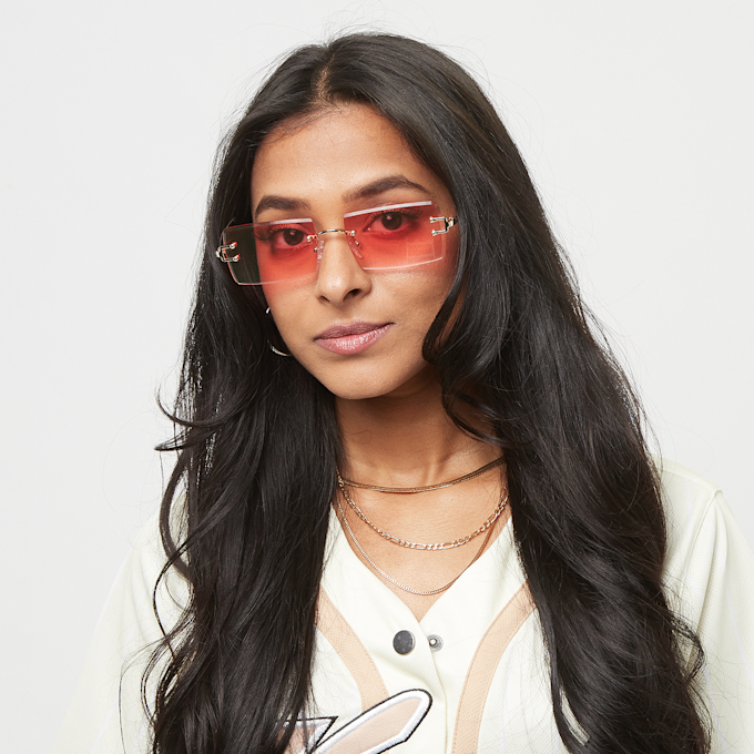 Karl Kani Rahmenlose Sonnenbrille rosa 32278 5