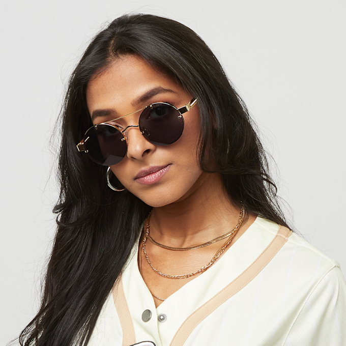 Karl Kani Round Aviador gafas de sol dorado 32281 5