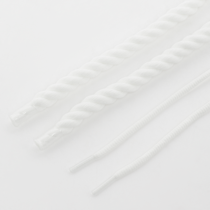 BAGGY Rope Laces 10mm Set 100cm blanco 32411 2
