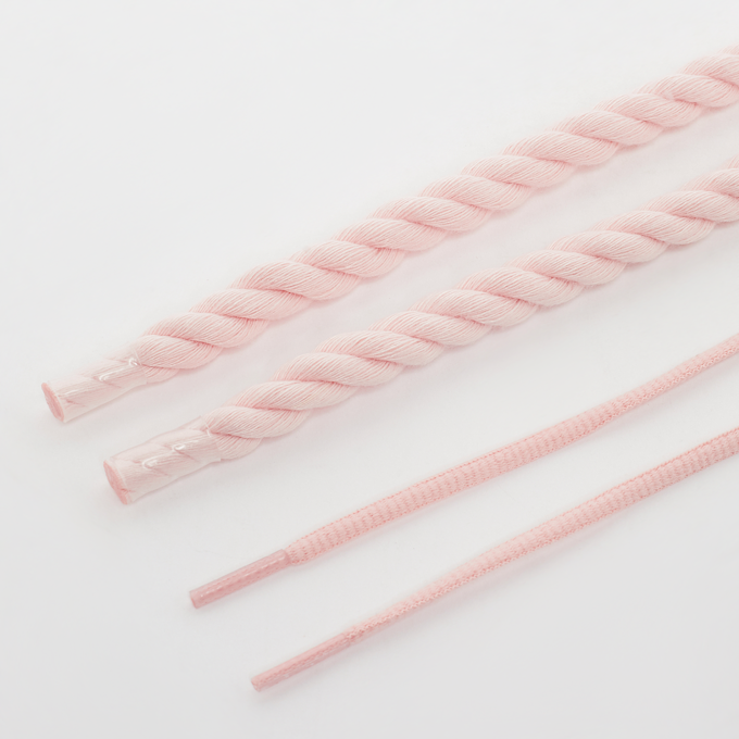 BAGGY Rope Laces 10mm Set 140cm rose 32421 2