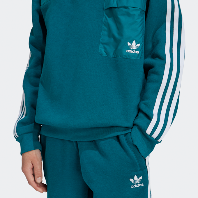 adidas Originals Trefoil Sweatshirt zielony 32575 4