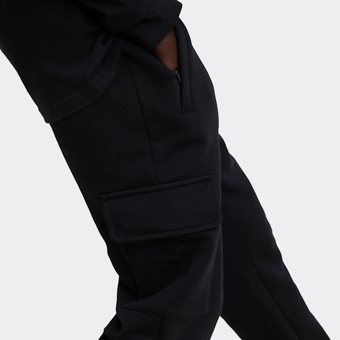 adidas Originals Fleece Cargohose Schwarz 32582 3