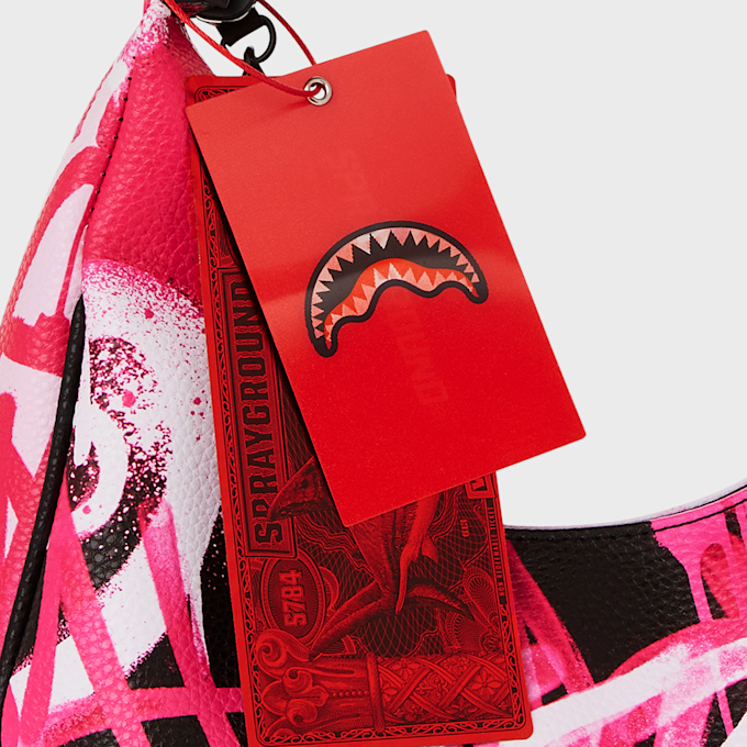 SPRAYGROUND Graff City Vice Shoulder Bag pink rosa  32607 3