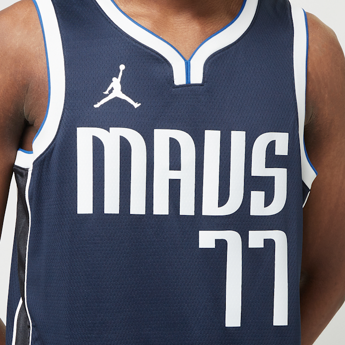 Jordan Luka Doncic Dallas Mavericks Statement Edition Dri-FIT NBA Swingman Trikot blau 32655 6