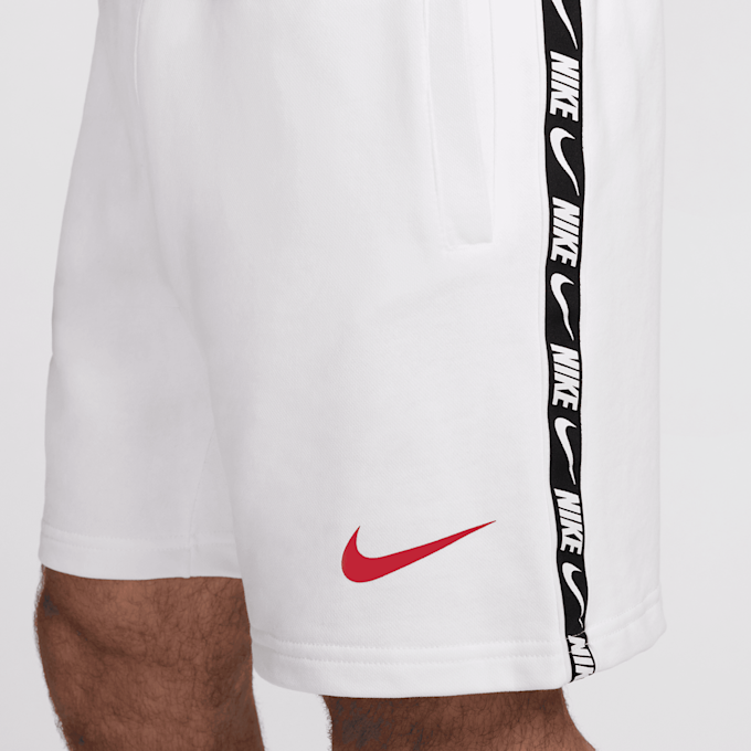 Nike Sportswear Repeat French Terry Shorts biały 29599 5