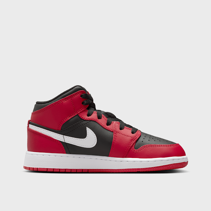 Jordan Air Jordan 1 Mid (GS) rouge 29627 2