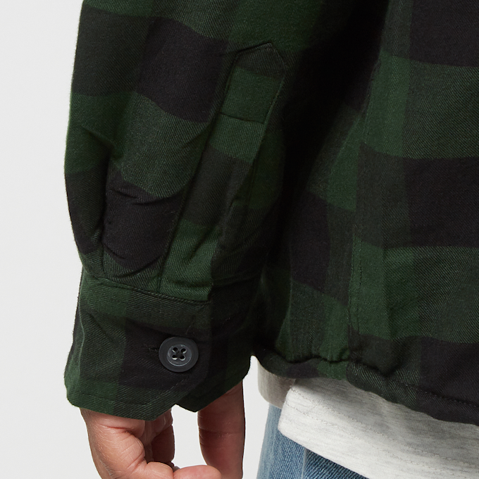 Urban Classics Padded Check Flannel Shirt grün 29784 4