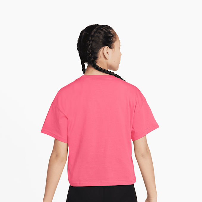 Nike Sportswear Tee Boxy Essential Low Brand Read rosa 29809 2